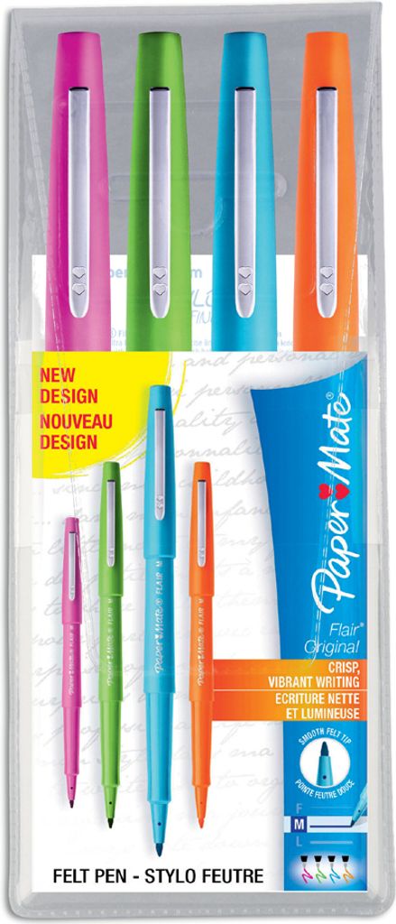 Paper:Mate Faserschreiber Flair Original FUN 4er Etui