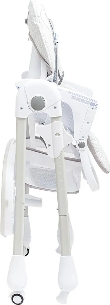 Chaise haute pour repas bébé Baby Mix grise compacte pour petits espaces - 6