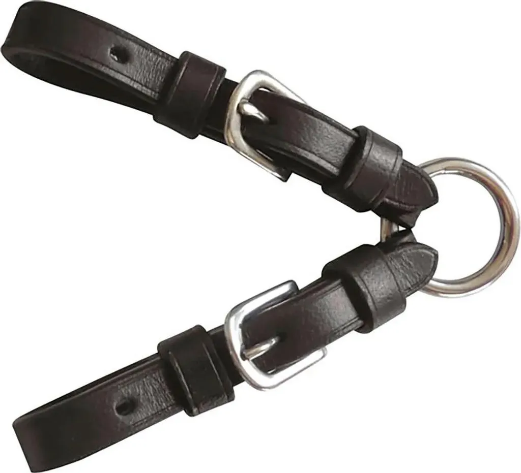 Mors Pelham Norton Equestrian avec anneaux Marron One Size pour Cheval