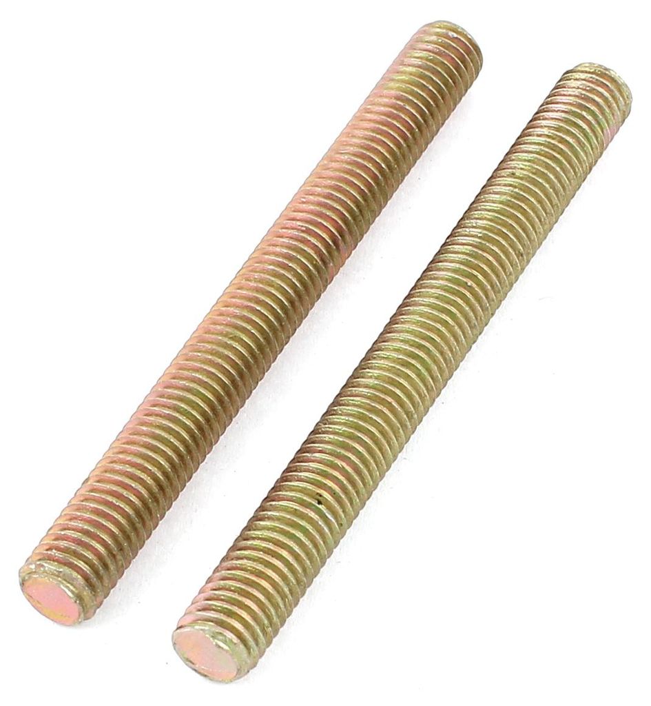 1,25 mm Gewindesteigung M8 x 80mm Metall Vollgewindestange Stab Bronze 5 Stš¹ck DE de