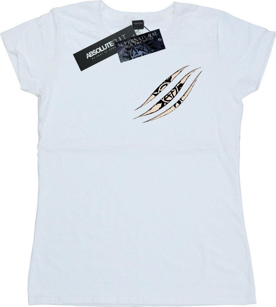 Supernatural - T-Shirt für Damen BI40542 (XL) (Weiß)