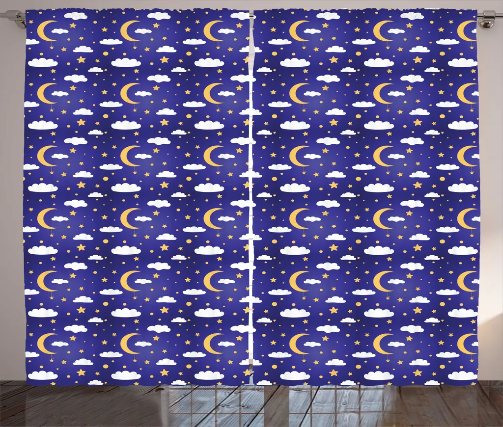 Rideau universel 280x225 cm pour cacher le vis-à-vis motifs Ciel