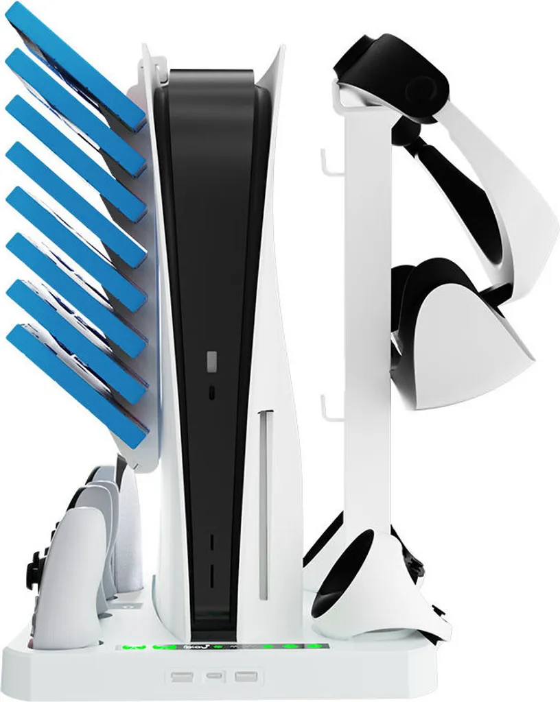 Support de Refroidissement pour PS VR2 avec Station de Charge Double