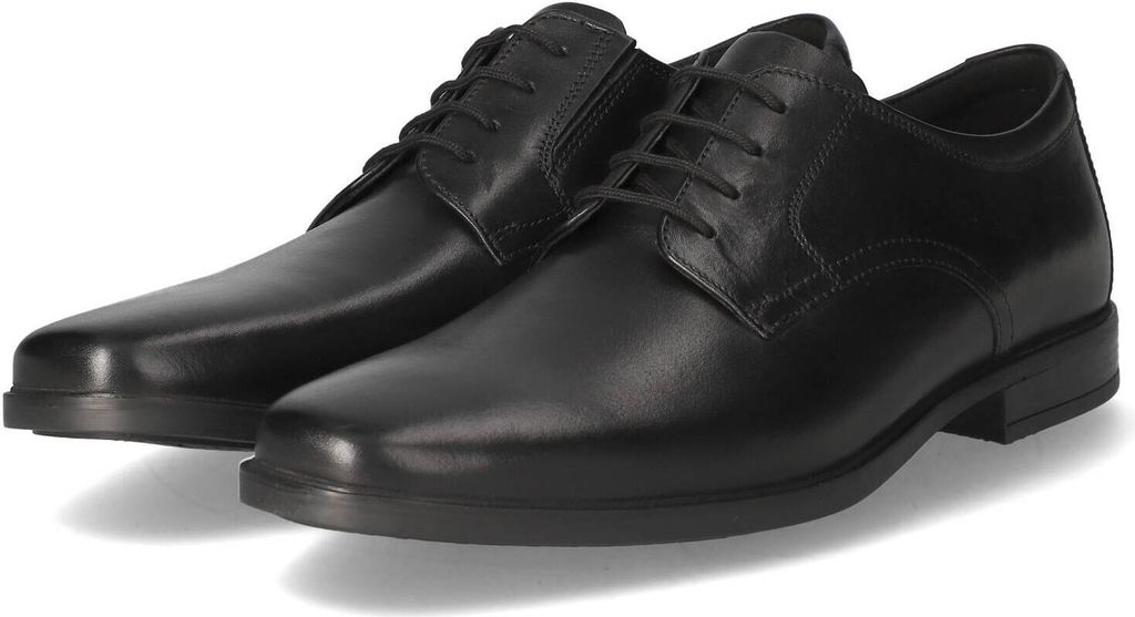 Clarks Herren Howard Walk Oxford, Black Leather, 44 EU Produktbild 