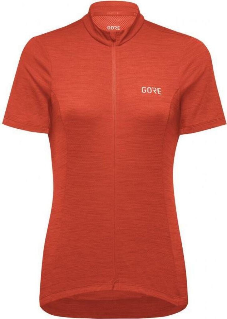 Jersey Gore C3 Damen kurz feuerrot größe XXS (34) 100609-AY00-34