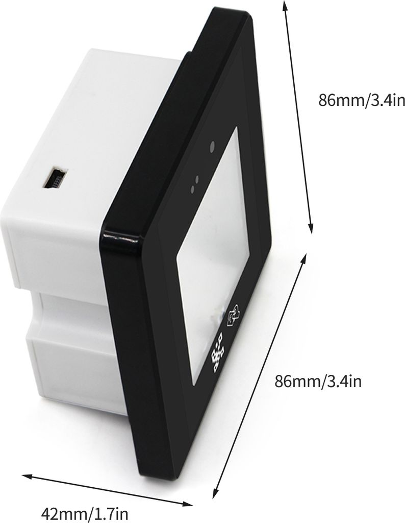Aibecy Embedded Barcode Scanner Kabelgebundenes Scanmodul Produktbild 3
