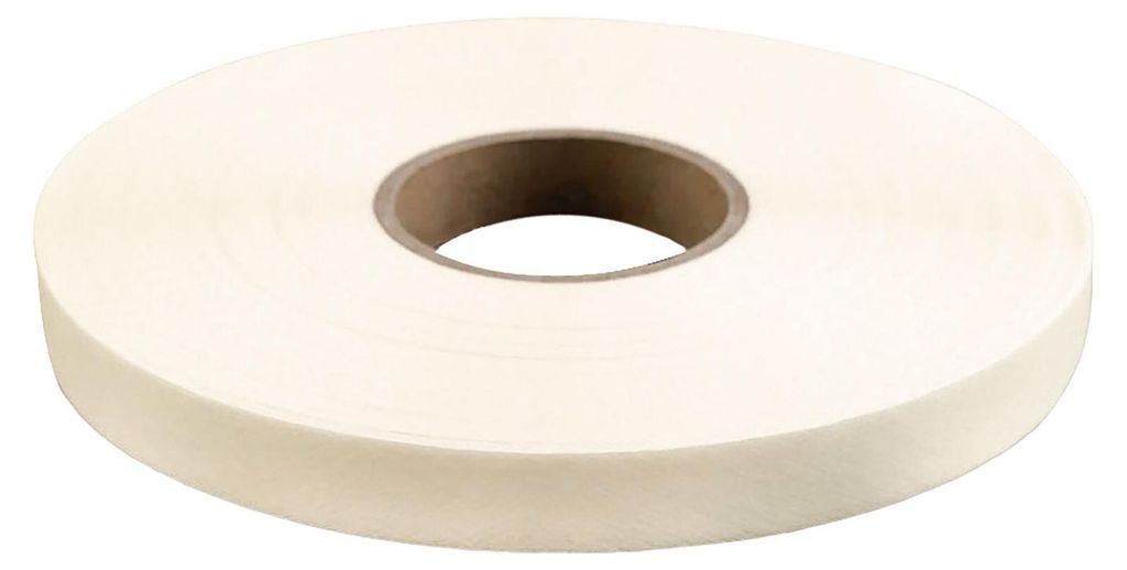 100m Bügelband transparent Nähzubehör Thermoband Fixierband Saumband Breitenwahl