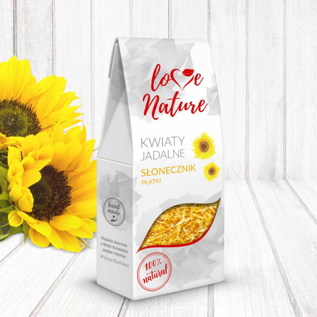 Okvetné lístky slnečnice 15g LOVE NATURE Obrázok produktu 