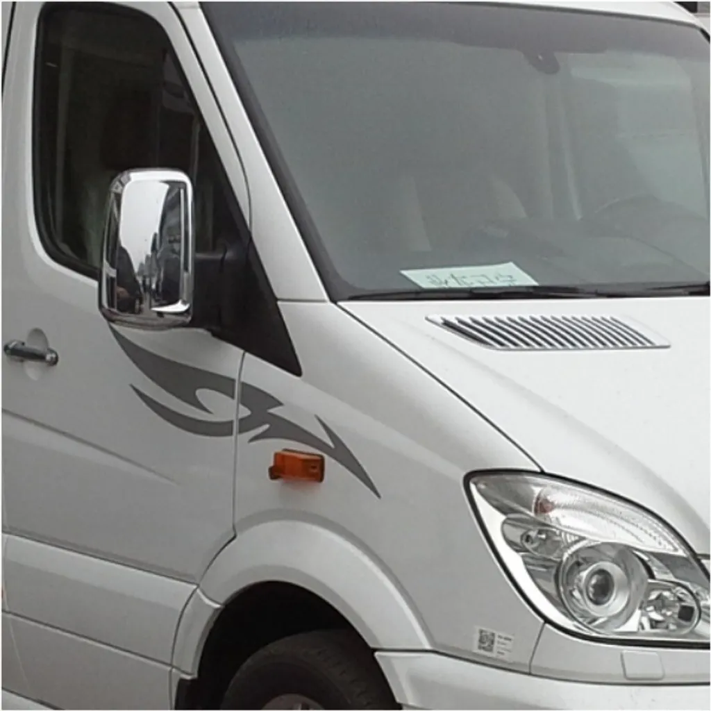 Coques de rétroviseurs Sprinter 906 de 2006 à 2018 - Accessoires chromés