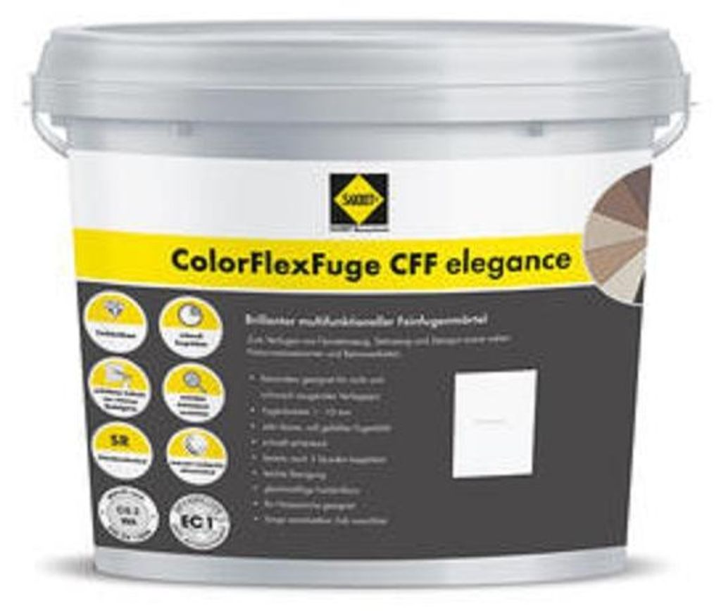 SAKRET ColorFlexFuge CFF elegance mittelgrau 5 kg Produktbild 