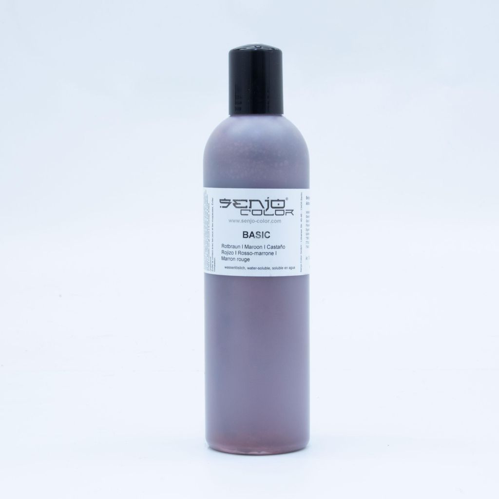 Senjo-Color Basic Face und Bodypainting 250ml ROTBRAUN