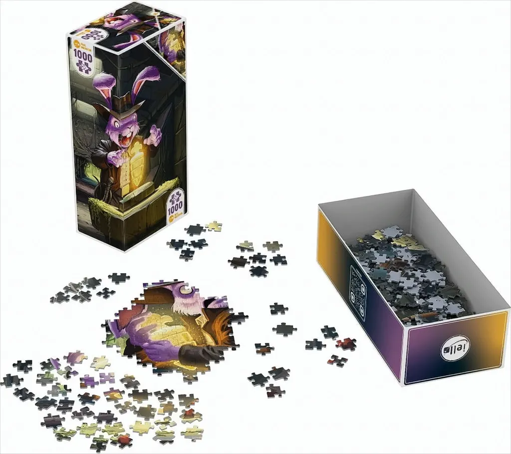 Casse-tête TWIST Bunny Kingdom Explorer - Puzzle 3D en bois de hêtre