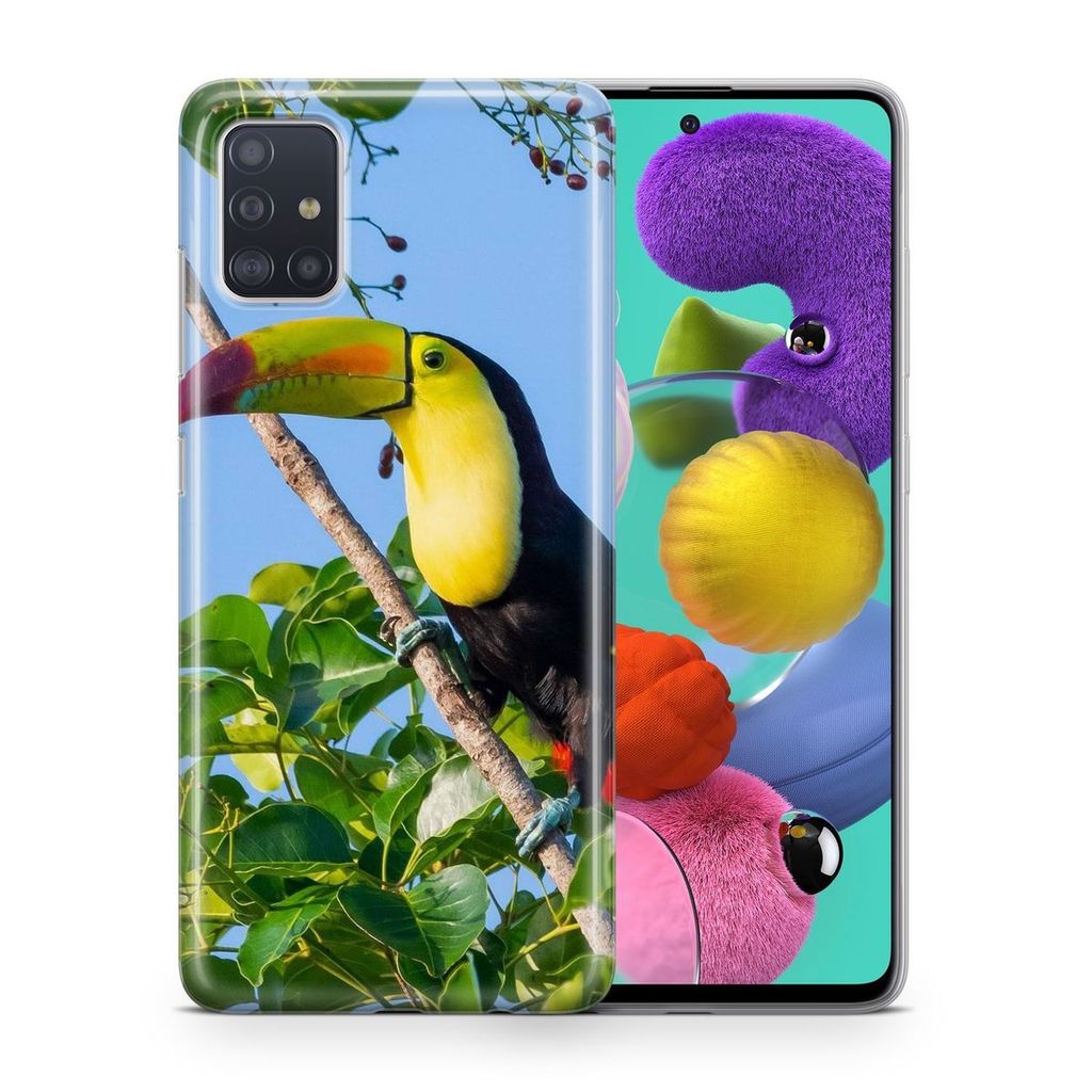 Handyhülle Schutzhülle für Huawei P10 Plus Case Cover Tasche Bumper Etuis TPU, Modell:Huawei P10 Plus, Motiv auswählen:Tucan
