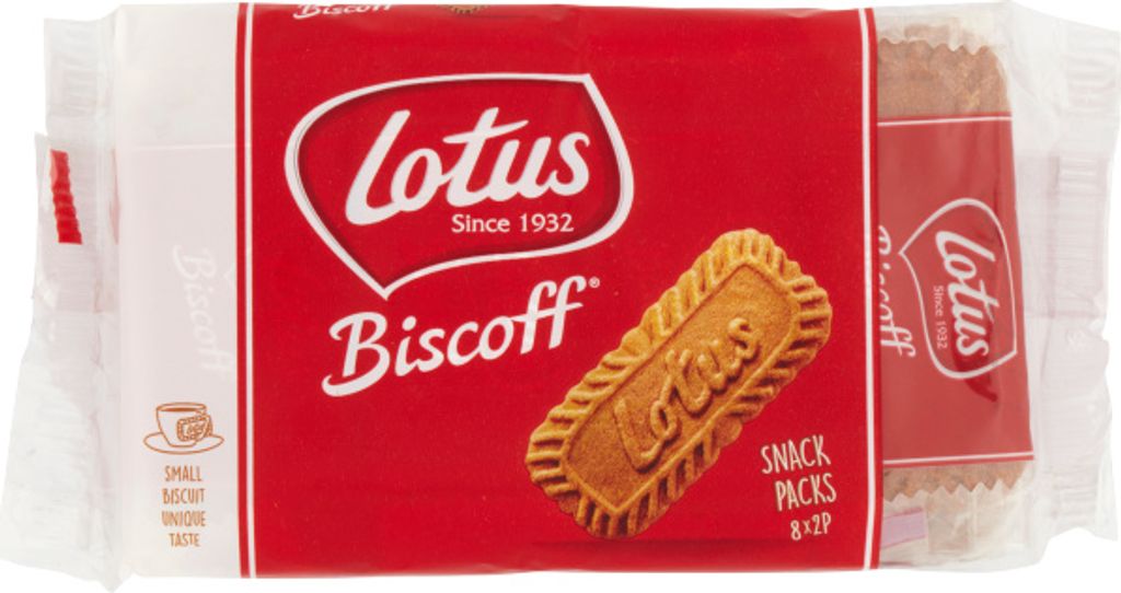 Karamelové sušienky Lotus (8x2ks) 124g Produktbild 