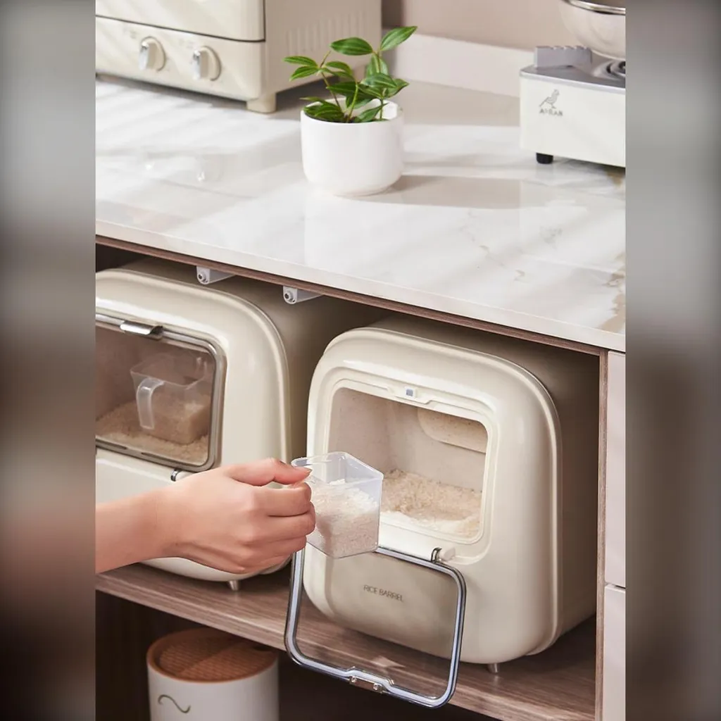 Distributeur de Riz Automatique pour une Cuisine Propre et Rangée - 5