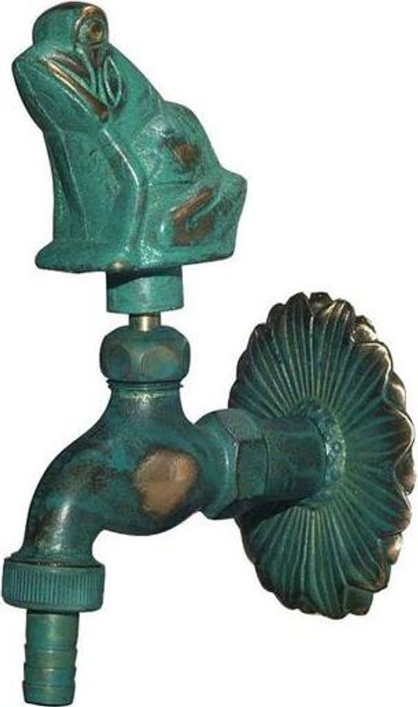 Js Nostalgie-Auslaufventil,Mit Sv Motiv:frosch,Dn15,1/2",Ms-Patin.