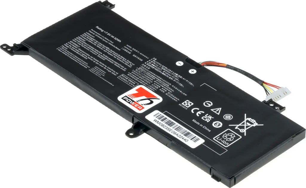Nuova Vita per Asus A409FA | Batteria T6 Power 4212mAh 7.6V Nero