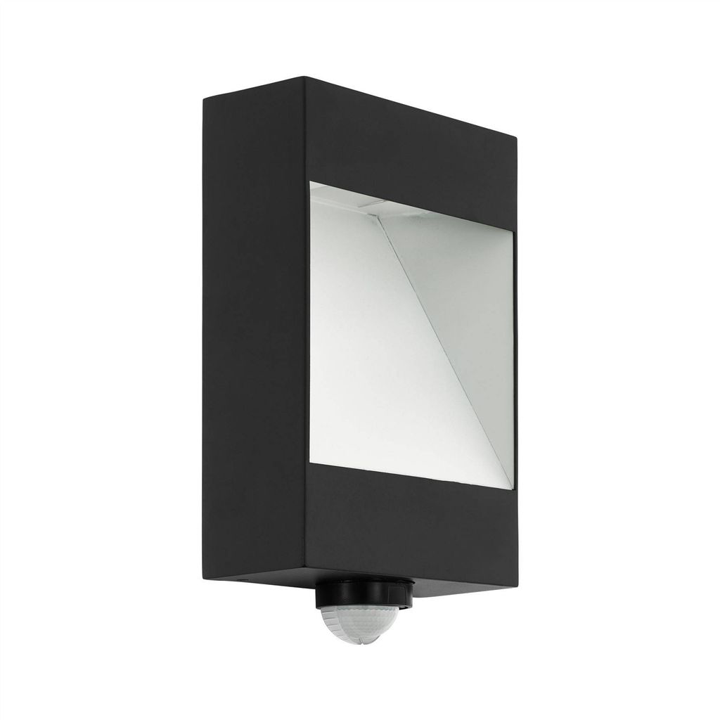 EGLO Sensor-LED-Außenwandleuchte Manfria 10W Anthrazit