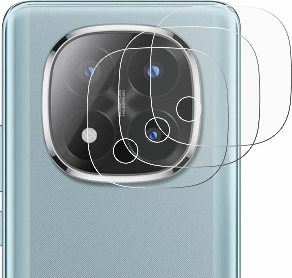6x Für Xiaomi Redmi Note 14 Pro Plus (NUR Kameraschutz) Schutzfolie BROTECT Displayschutz Display Schutz Folie Klar Transparent