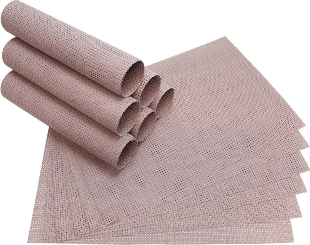 FILU Tovagliette In Feltro – Set Da 4 Pezzi Rotondi, Diametro 35 Cm – Morbide, Lavabili, In 100% Poliestere – Scegli Il Tuo Colore!