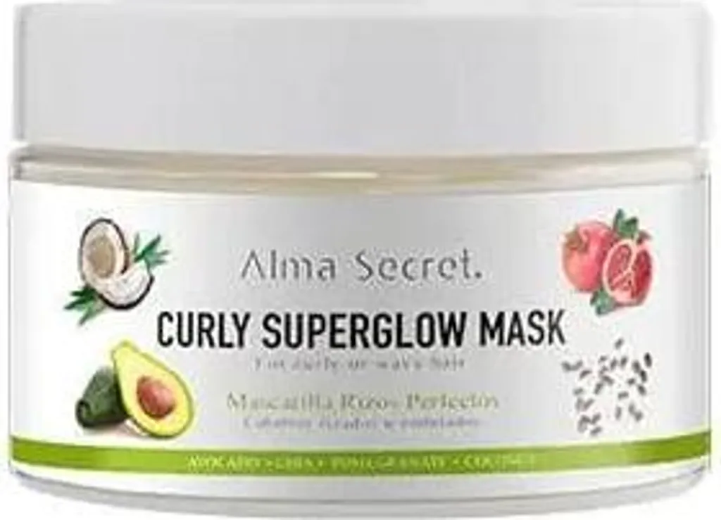 Alma Secret Curly Superglow Mask 250ml - 3