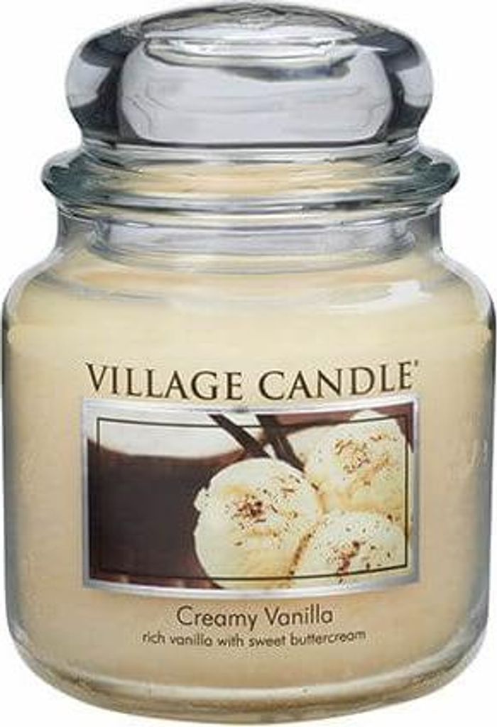 Creamy Vanilla ( Krémová Vanilka ) - Vonná Svíčka Ve Skle 389.0g