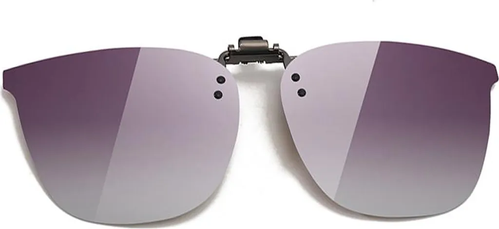 Clip-on Polarizzato INF Viola UV400 per Guida e Sport Outdoor