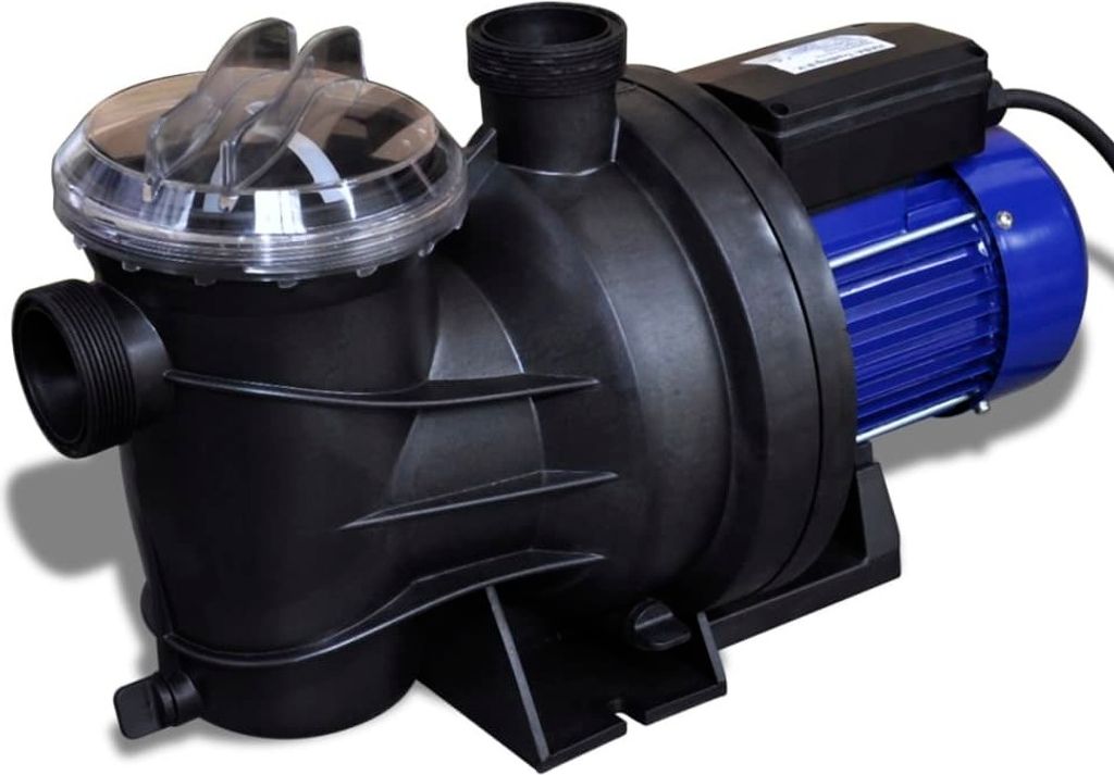 "2026 Promotion" Schwimmbadpumpe Umwälzpumpe Poolpumpe Pumpe elektronik blau 1200W - Poolzubehör CC32522