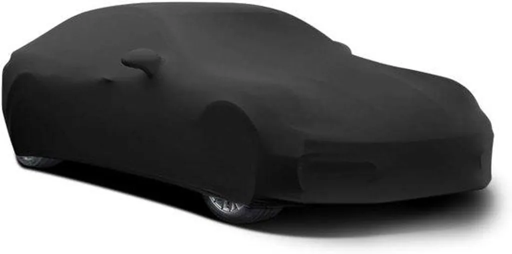 Housse de voiture stretch noire anti-poussière pour habitacle 46-49m