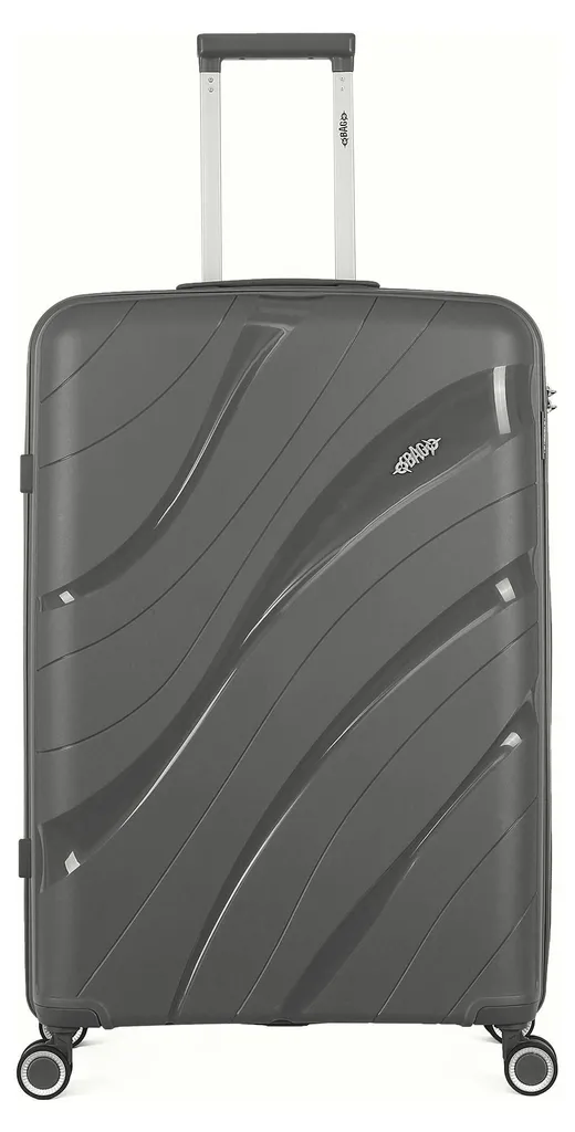 Valise 75 cm OBAGO PERSEE avec 4 Roues Maniables et Coque Anti-Choc Noire