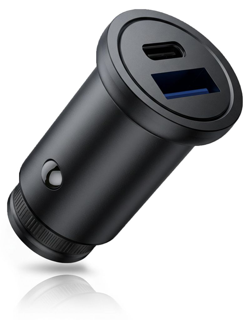 CSL Auto Ladegerät USB A & C, KFZ Ladegerät USB, Produktbild 