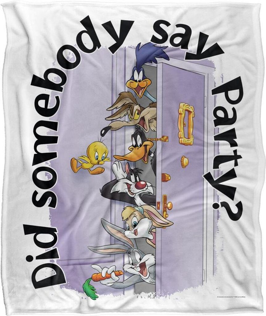 Looney Tunes - Decke "Did Somebody Say Party?" TV18999 (Einheitsgröße) (Bunt)