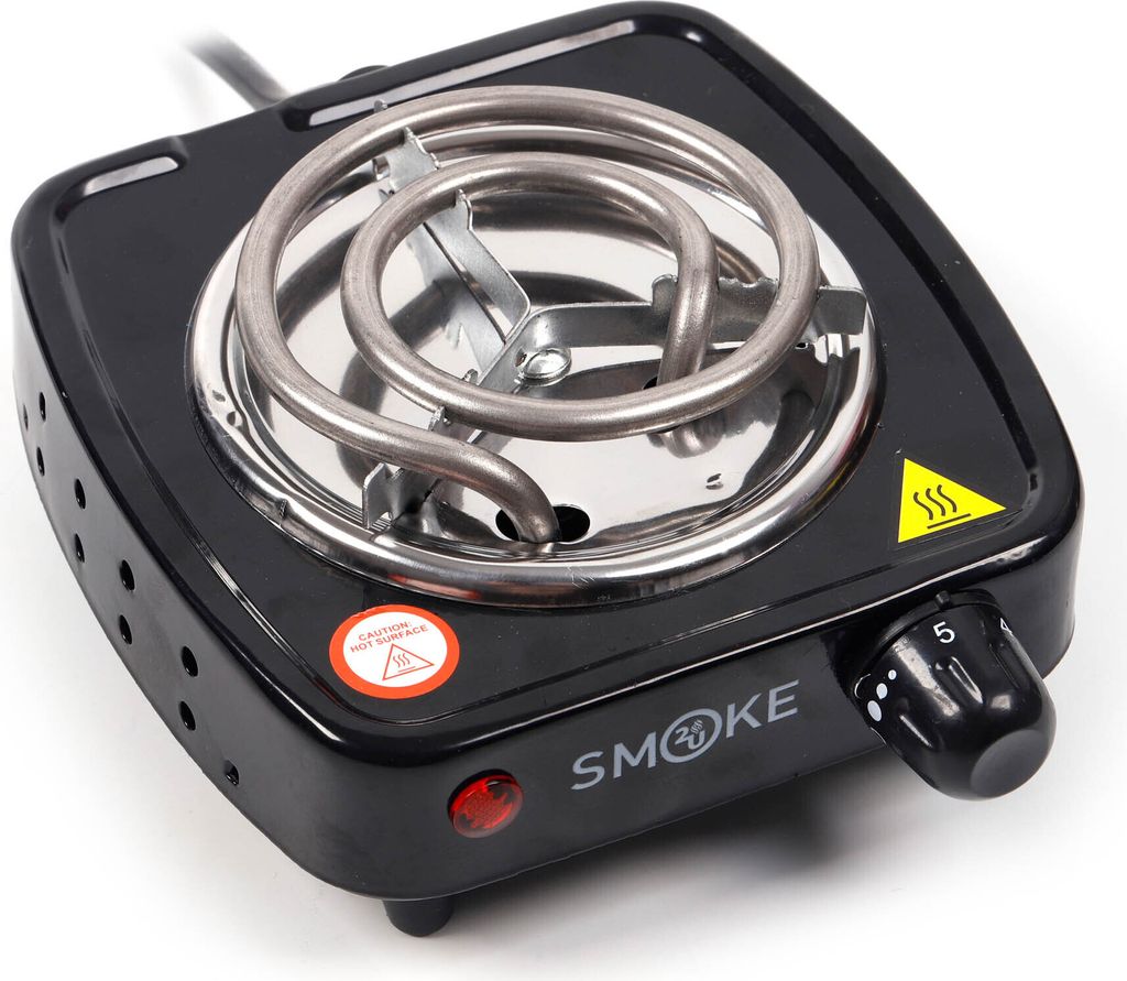 Smoke2u Hotplate Kohleanzünder für Shisha Kohle Schwarz Produktbild 