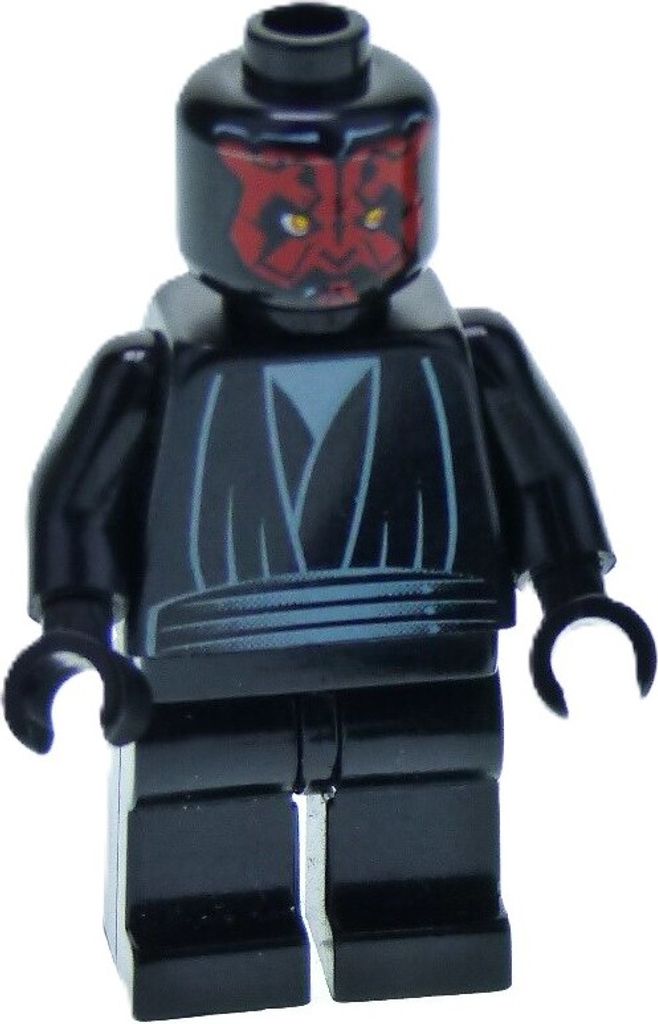 1x Lego Minifigur Star Wars Episode 1 Darth Maul Gesicht Produktbild 