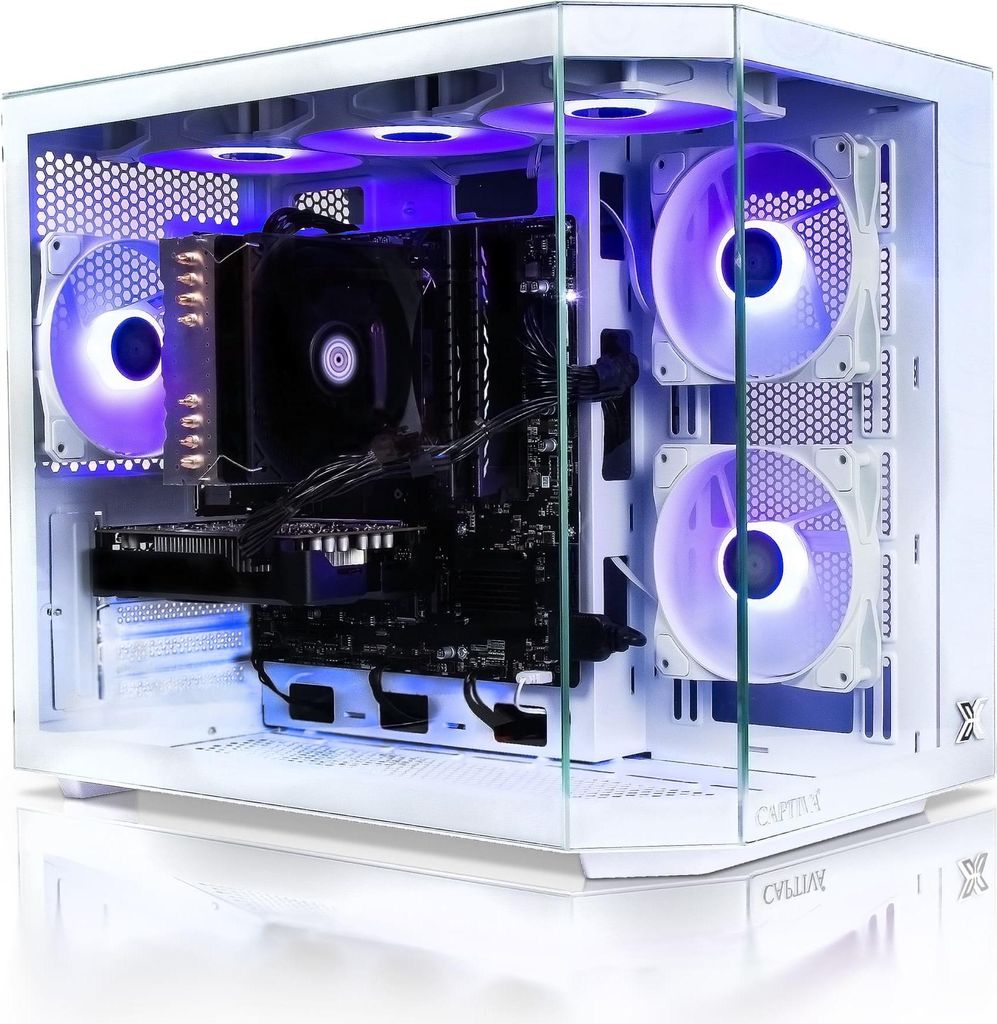 Captiva PC Advanced Gaming R94-170 | AMD Ryzen 7 5700X | 32GB DDR4 RAM | NVIDIA GeForce RTX 5060 8GB | 1 TB SSD | Windows 11 Home
