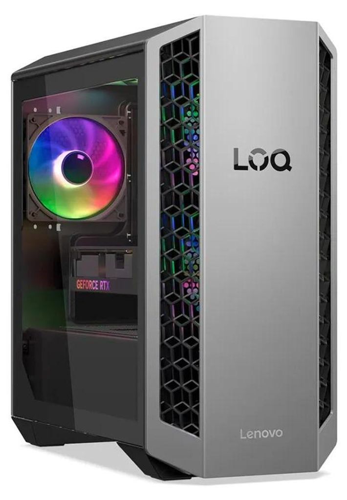 Lenovo LOQ Tower 26ADR10 Ryzen 7 8745HX 32 GB DDR5 5200 1 TB SSD GeForce RTX 5060 Ti 16 GB Windows 11 Luna Grey / Eclipse Black