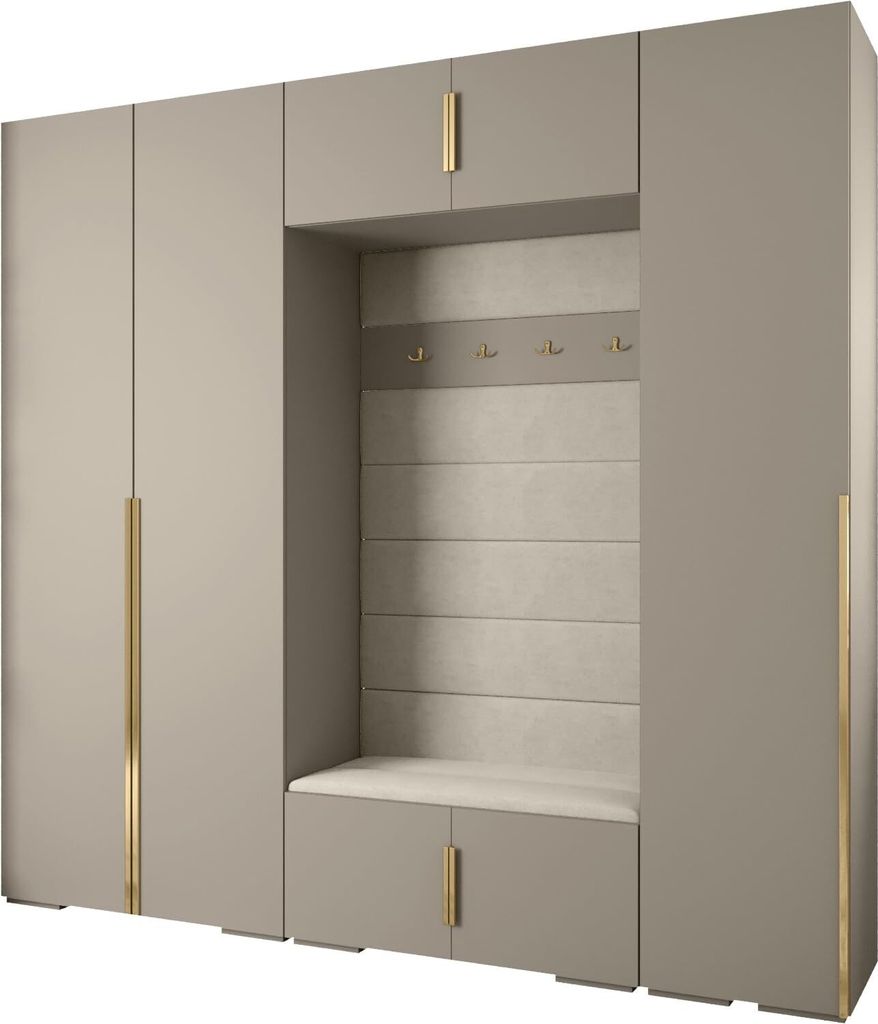 MEBLE KRYSPOL Inova 1 Möbelset Garderobe, 236,7x250x47cm - Produktbild 