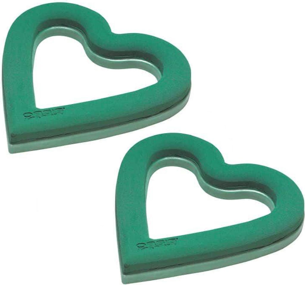 Oasis ECObase Auto Herzen offen I 2 Stück I 40 cm I mit Vakuumsauger - 41,62 € pro Stück