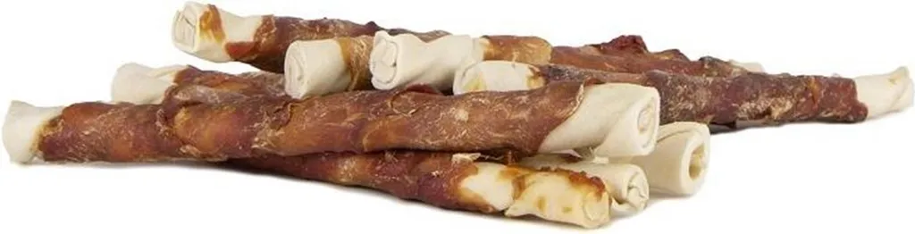 Occupez votre Chien avec le Rouleau de Canard Magnum Peau Crue 500g