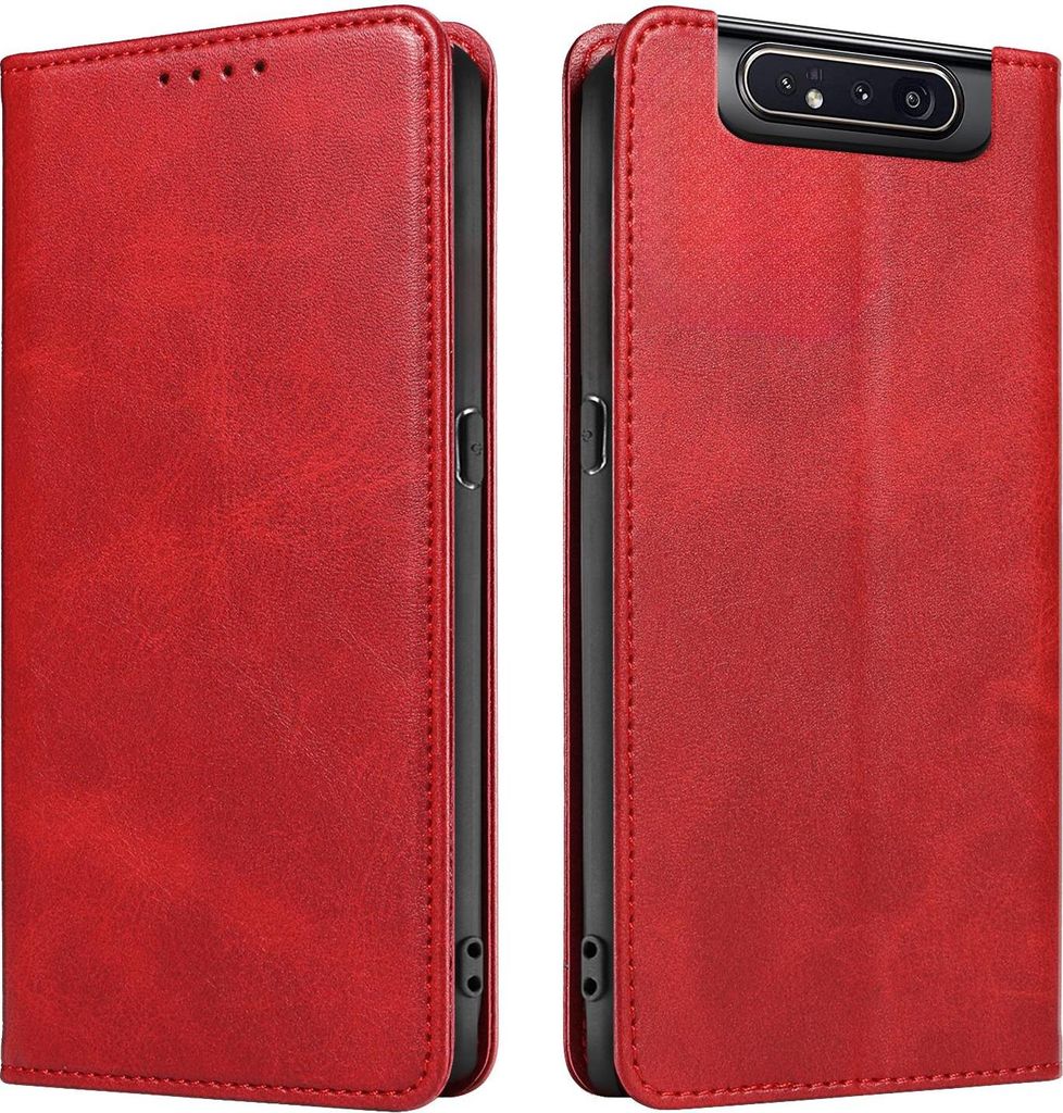 Handyhülle für Samsung Galaxy A80 Kunstleder Flip Cover Produktbild 