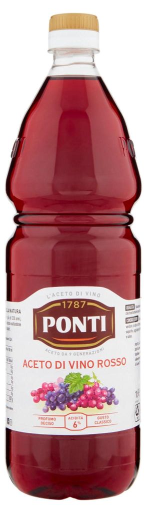 Vinaigre de vin rouge Ponti, 1 litre Image du produit 