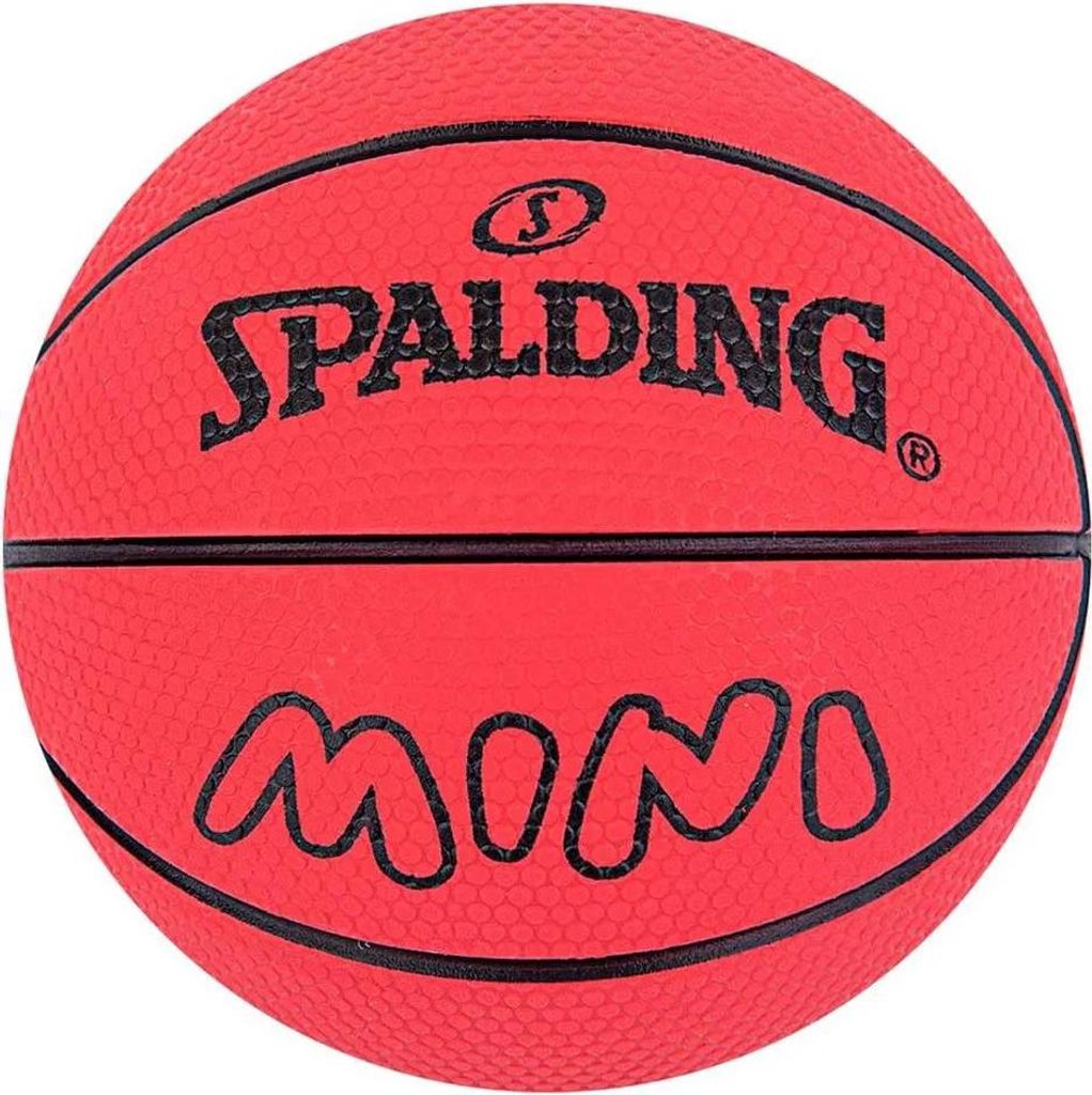 Spalding Mini Spaldeen Bouncy & Stress Basketballball Rot Produktbild 