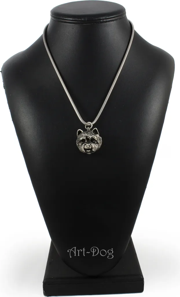 Collana Cane Westie Art-Dog Argentata | Gioielli per Cinofili