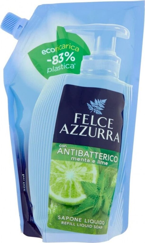 Felce Azzurra Flüssigseife Minze & Limette, 500 ml Produktbild 