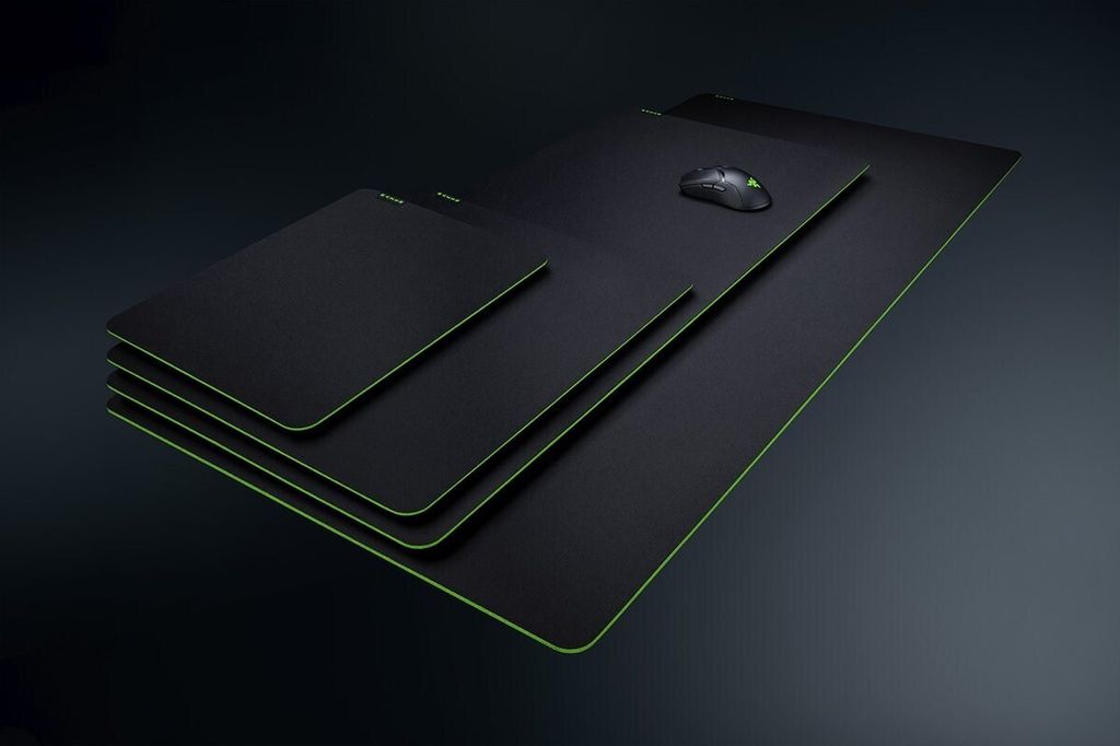 Razer Gigantus V2 - Large, Schwarz, Grün, Einfarbig, Gummi, Produktbild 