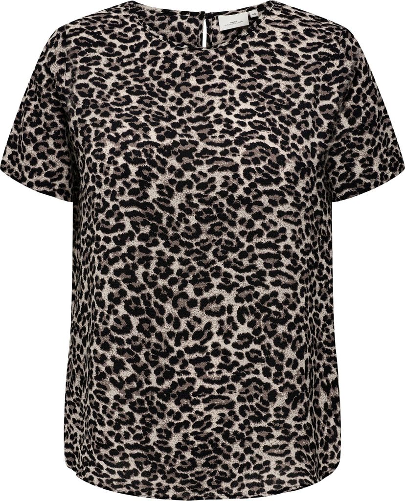 ONLY CARMAKOMA Kurzarm Damen Design Bluse Curvy Plus Size Shirt Große Größen Übergröße Größe: 50