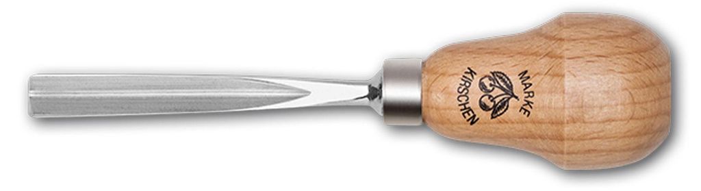 Kirschen 5639010 Kerbschnitzbeitel mit Rotbuchenheft, 10 mm Produktbild 