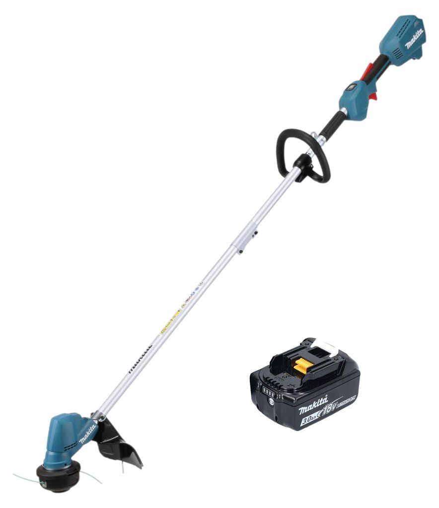Makita DUR 192 LF1 Akku Rasentrimmer 18 V 300 mm Brushless + 1x Akku 3,0 Ah - ohne Ladegerät