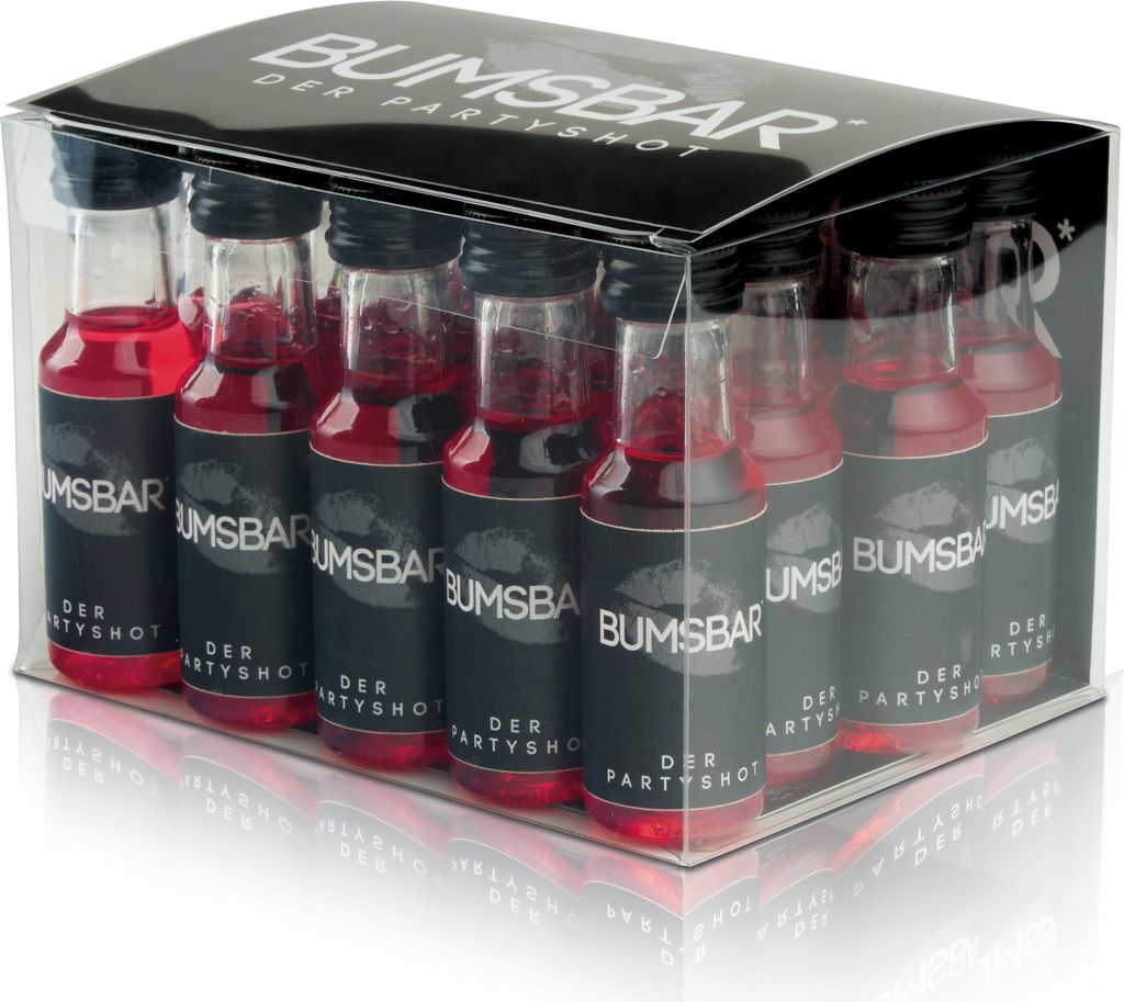 Kinky Drinks BUMSBAR – Shot by IN-SPIRIT – Granatapfellikör Produktbild 