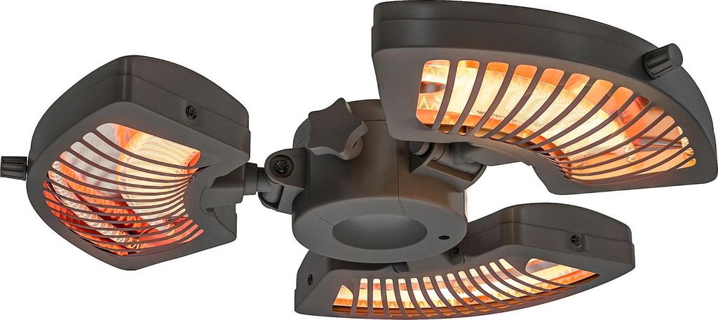 Terasový ohřívač – elektrický sálavý ohřívač – 2400 W – 3 Obrázek produktu 